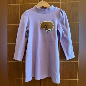 Mini Rodini Lavender Ribbed Dress